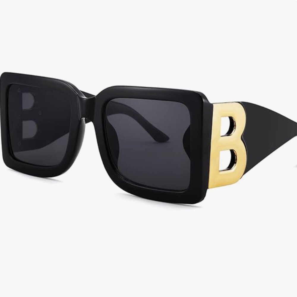 Trendy 2024 Oversized Square Sunglasses - Picture 2 of 5